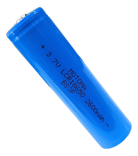 Motoma Rechargeable Battery 18650 3.7V 2600mAh with Teton 2