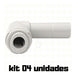 Kit 04 Dmfit - Ateu0406 - L - Tubo 1/4  X Pino 3/8 1