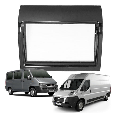 Adapter Frame Double Din Screen Boxer Ducato Jumper 2011 0
