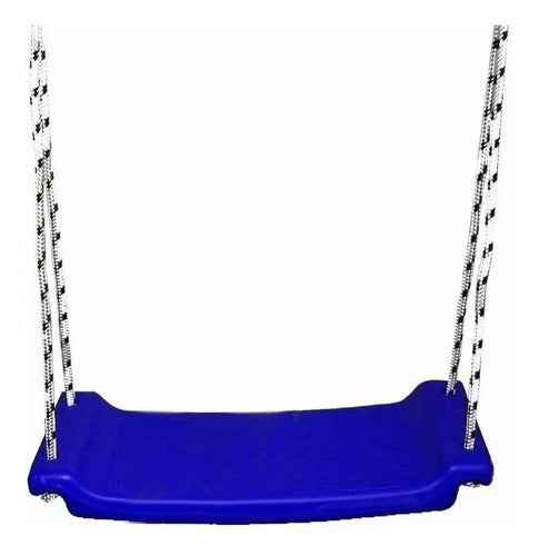 Juegos Tradicionales Hanging Children's Hammock with Reinforced Board Long Rope 4