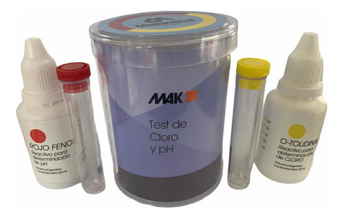 Mak Pool Chlorine and pH Measurement Kit 0