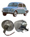 Metallic Turn Signal Set Fiat 600 D - E (Aluminum Base) 0