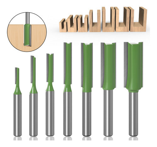 Ferramenta Router Bit Straight 3 Para Conjunto De Roteador D 2