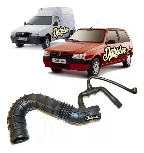 Flório Air Filter Hose Pipe for Fiat Uno Fiorino 1.3 8v Fire 0