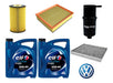 Wega Kit Filtros Vw Amarok 2.0 Td + Aceite Efl Evol 700 Sti 10w40 0