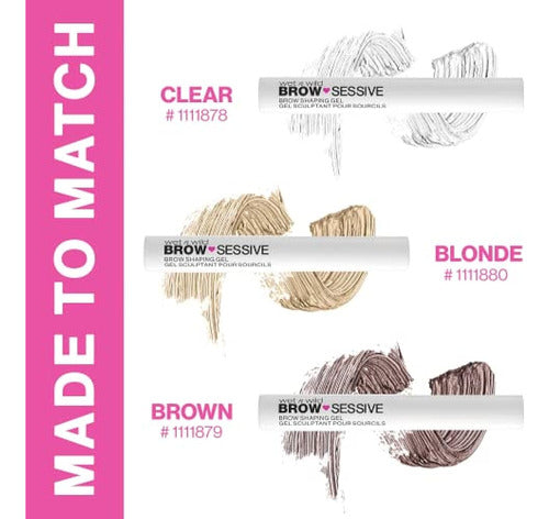 Wet n Wild Brow-Sessive Brow Shaping Gel Brown 4