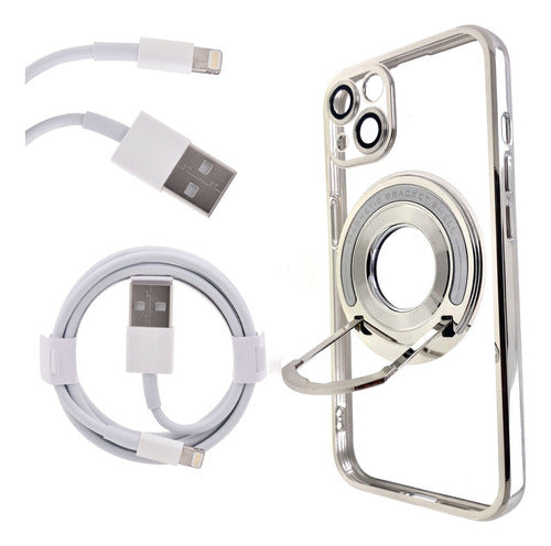 Protective Case + Charger Cable for iPhone 13 with Magsafe 5