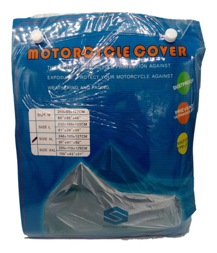 Pole Motorcycle Cover - Sizes M, L, and XL AC01 0