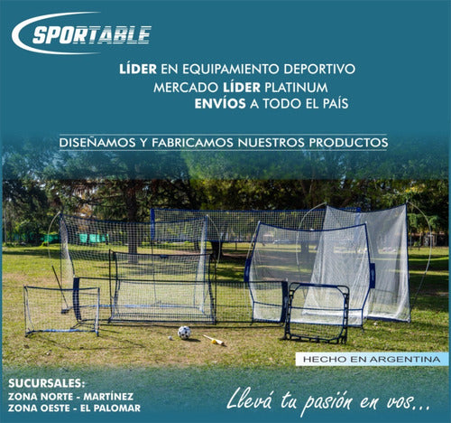 Sportable 4 Metal Hurdles 50 Cm Training, Jumping and Coordination 1