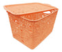 Organizer Basket with Lid Plastic Basket 34*24*19 Sheshu Home 4
