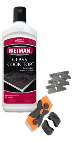 Weiman Cream for Glass Ceramic 283 Grams with Scraper 0