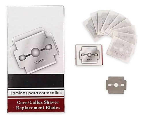 Superly X100 Replacement Blades for Callus Remover Garlopin Double Edge Razors 0