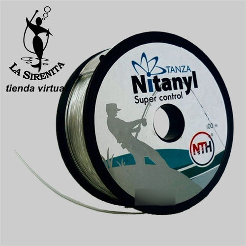 Nitanyl 200 Meters Fishing Line 0.40mm 11.0kgs Colorless 1