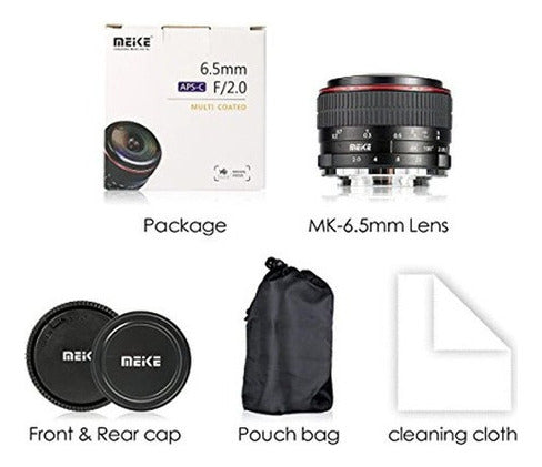 Meike 65mm F20 Ultra Wide Circular Fisheye Lens 4