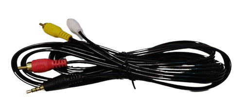 Cable Spica A 3 Rca 1.5 Metros Contacto Electricidad 0