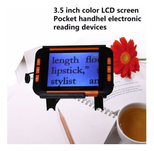 3.5" Portable Low Vision Video Digital Reading Assistant 3