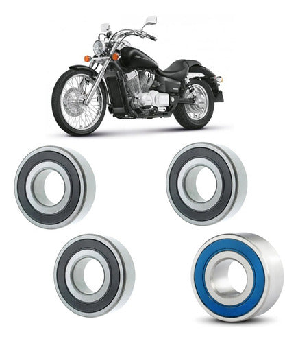 Rolamentos Rodas Honda Shadow 750 0