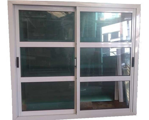 150x150 Horizontal Divided Glass Window 2