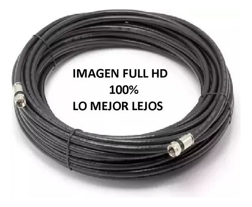 PCT - CableTech Coaxial RG6 100 Meters for HD TV TDA - 100% Quality 0