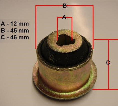 Buje De Parrilla Inferior (c/bal) Ayd Renault Kangoo 97-03 0