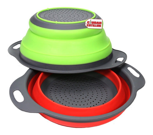 Xinhui Foldable Silicone Colander 5