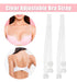 Set of 3 Transparent Silicone Bra Straps 3