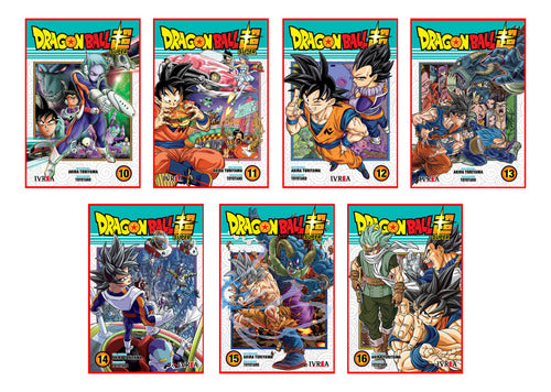 Ivrea Dragon Ball Super 10 to 16 - Manga 0