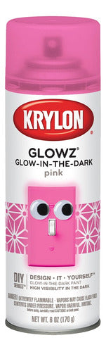 Krylon Glowz Glow-in-the-Dark Aerosol Paint 5b 0