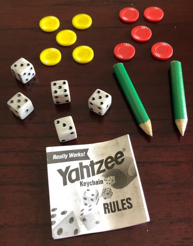 Mini Generala Yahtzee Keychain - Unique Find from Olivos 4