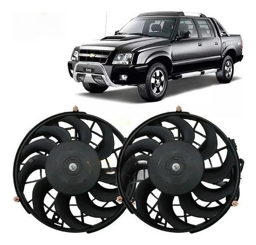 Sky-Line Electroventilador Chevrolet S-10 1996 Al 2000 Conjunto 0