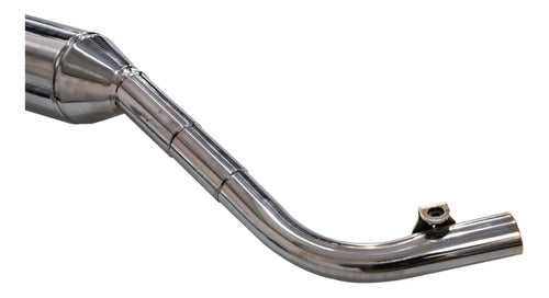 PAOLUCCI Racing Zanella ZR 150/200 Chrome Exhaust - Official Factory 4