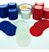 Giftexpress Set of 300 Plastic Poker Chips for Kids - Math Counting Learning, Bingo Game, Red, White and Blue 3
