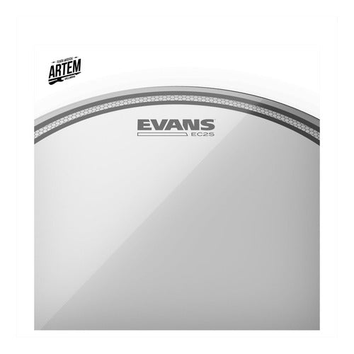 Evans Parche Ec2 Clear Doble Capa De 13 Pulgadas Tt13ec2 3