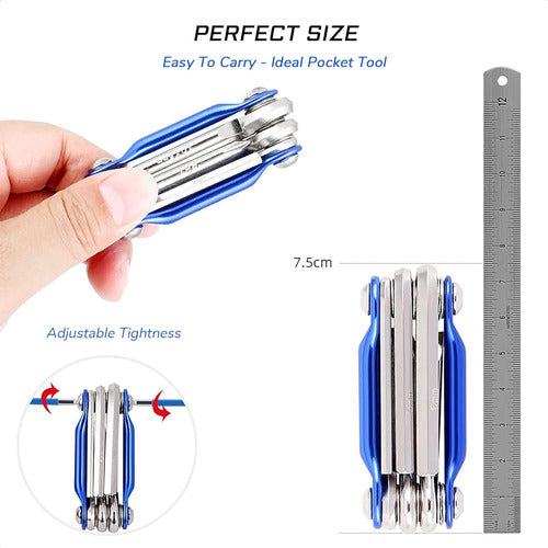 Kievode Bike Multi-tool Mini Multitool Kit - Herramienta Lig 3