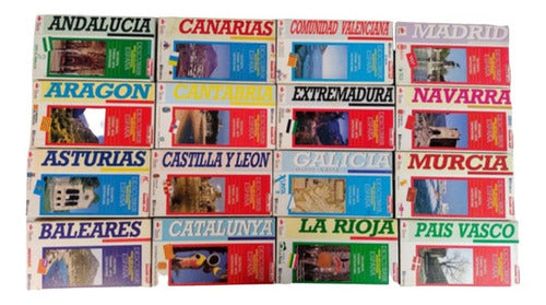 Lote 15 Videos Vhs Descubrir España Enciclopedia Audiovisual 0