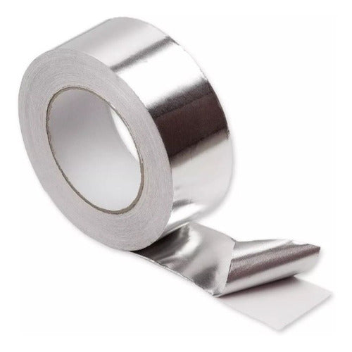 Eurotape Adhesive Aluminum Tape 50 Mm X 45 Mts 0