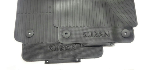 Original VW Suran Car Floor Mats Set - 3 Pieces 0