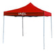 IAEL Gazebo Tent 3x3 Waterproof Reinforced Red Without Walls CG-005R 0