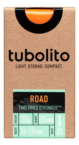 Tubolito Road 700x18-32mm Presta 80mm Nitro 1