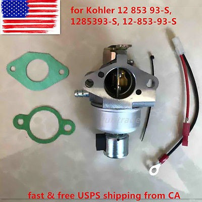 Kohler New Carburetor 12 853 93-S, 1285393-S, 12-853-93-S 1