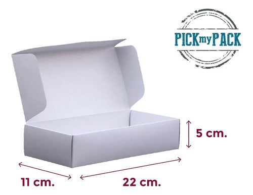 Packaging Box for Sushi and Sandwiches 22x11x5 Pack of 25 5