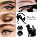 Makeup Combo: HudaAngel Eyeliner Fibron + Cat Line Stencil 2