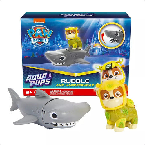 Paw Patrol Aqua Pups Action Figure and Aquatic Friend 24