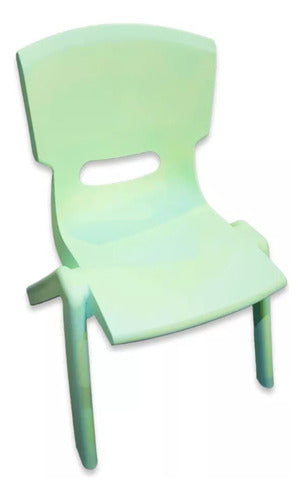 Silbeco Stackable Plastic Chair for Kids - Set of 3 0