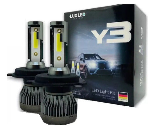 Luxled Mini Cree Led Y3 Ultra Slim 12V H4 Alta y Baja Juntas 0