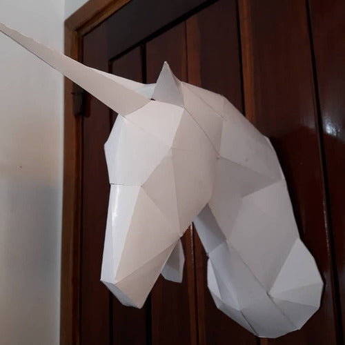 Vanaplegarya Unicornio Cartulina Paper Craft 0