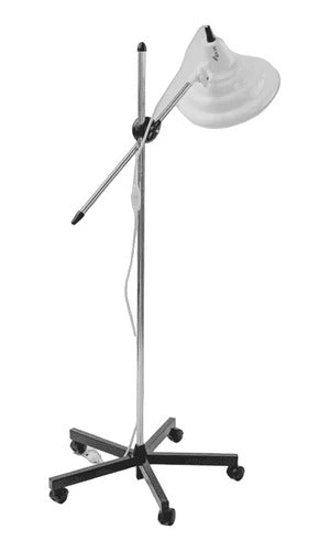 ECAM Lux Adjustable Rolling Base Infrared Lamp Shade 0