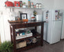 Hand-Painted Algarrobo Cedar Wengue Oak Sideboard Cheese Table 7