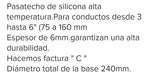 Pasatecho De Silicona Altatemperatura  De 3 A 6 , 75 A 160mm 2