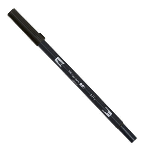 Tombow Dual Brush Pen in Black N15 - Single Unit 2